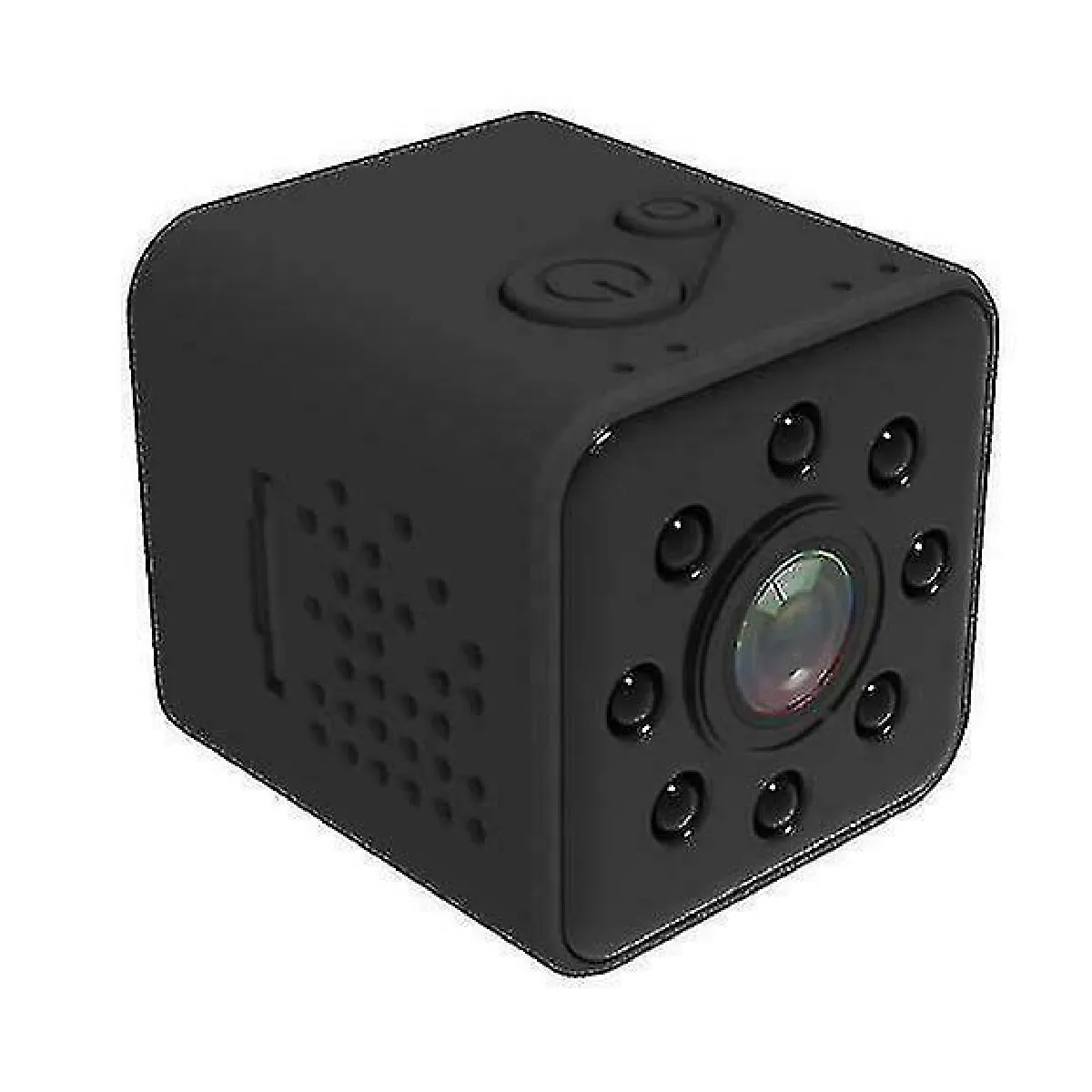 Caméscope SQ23 Ultra Mini DV Pocket WiFi 1080P avec Vision Nocturne IR 30m Étanche(Noir)