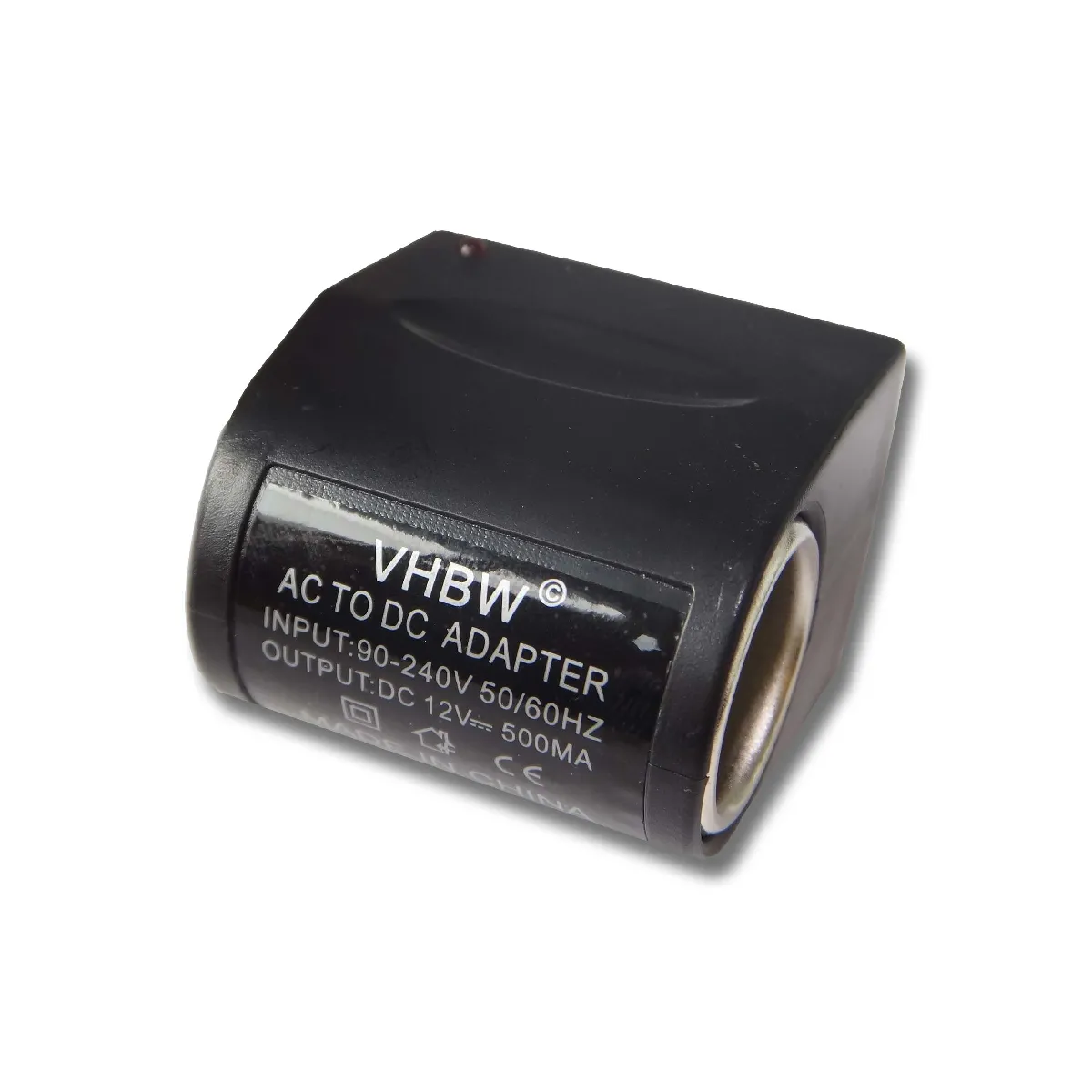 vhbw Adaptateur allume-cigare 12V vers 220V, convertisseur de tension 500mA pour GPS, système de navigation, chargeur