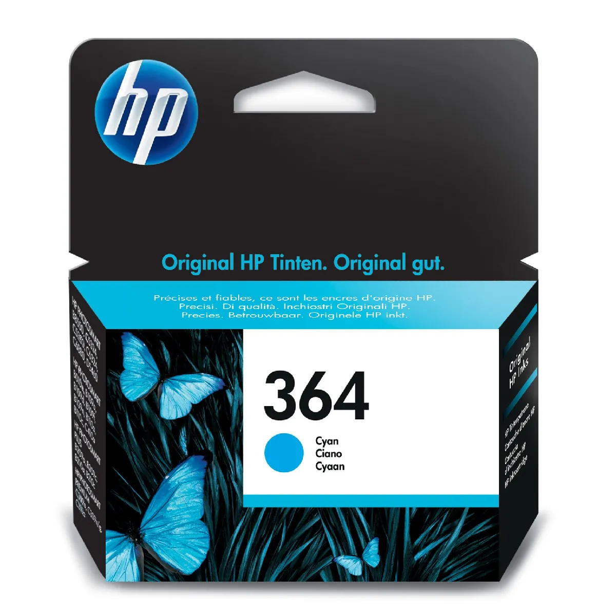 HP 364 cartouche d'encre cyan authentique