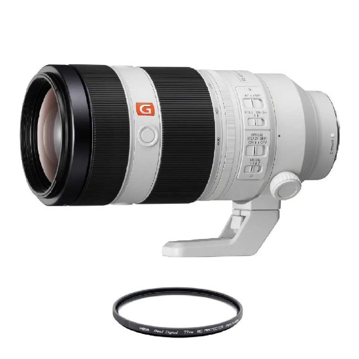 SONY SEL 100-400MM F4.5-5.6 OSS + HOYA 77mm PRO 1D Protector