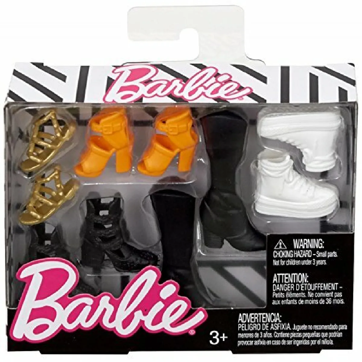 Barbie Accessoires Lot de chaussures de poupAe originales et petites