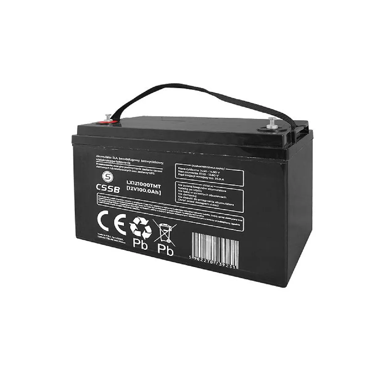 Batterie gel rechargeable 12V 100Ah