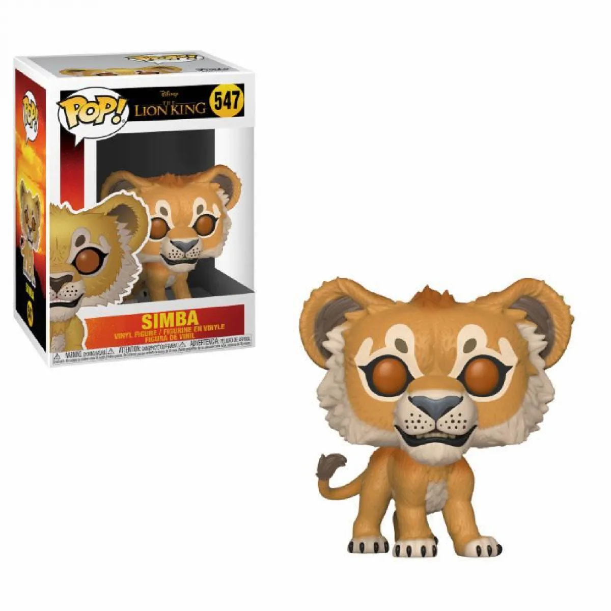 LE ROI LION - Bobble Head POP N° 547 - Simba