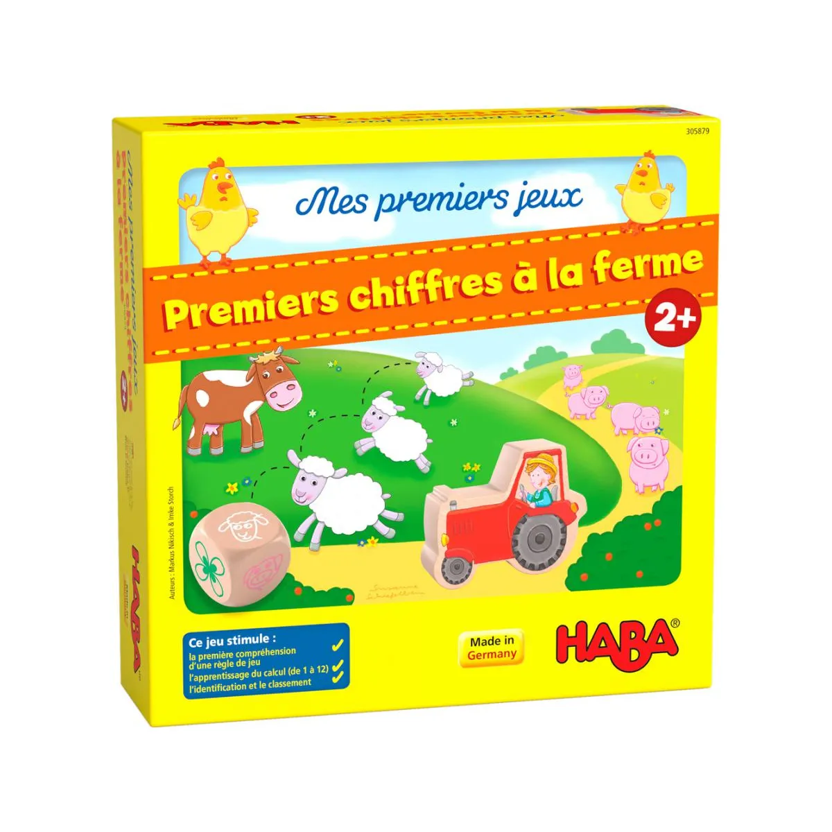 Haba - Mes premiers jeux – Premiers chiffres à la ferme