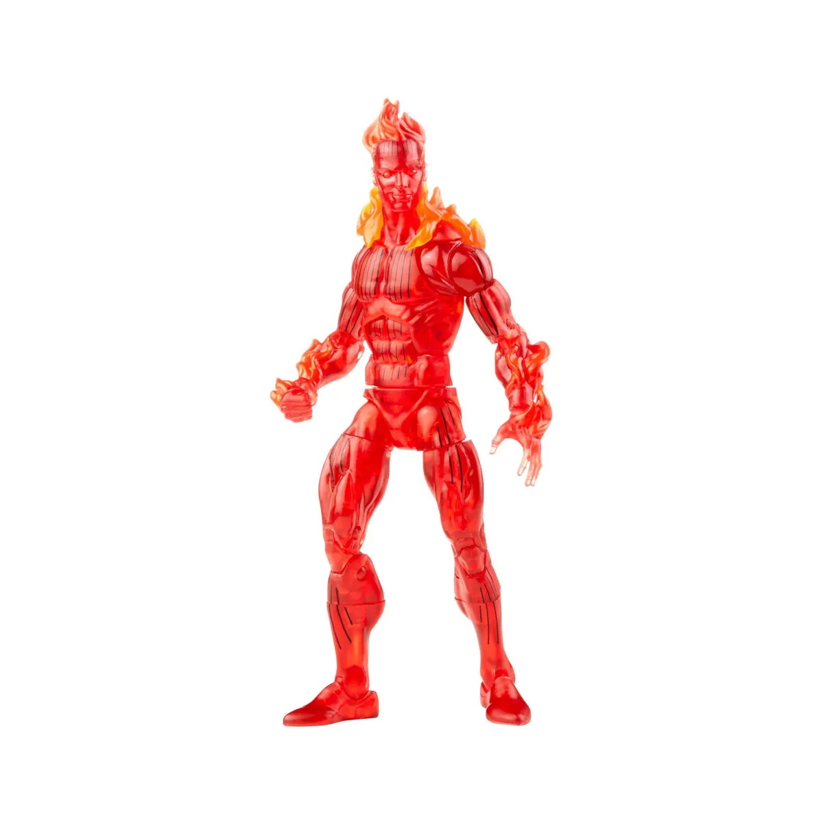 Fantastic Four Marvel Legends Retro - Figurine Human Torch 15 cm