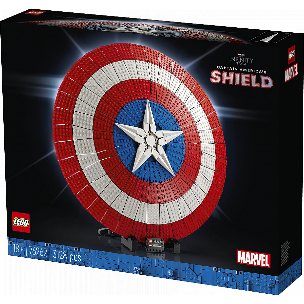 76262 Le bouclier de captain america