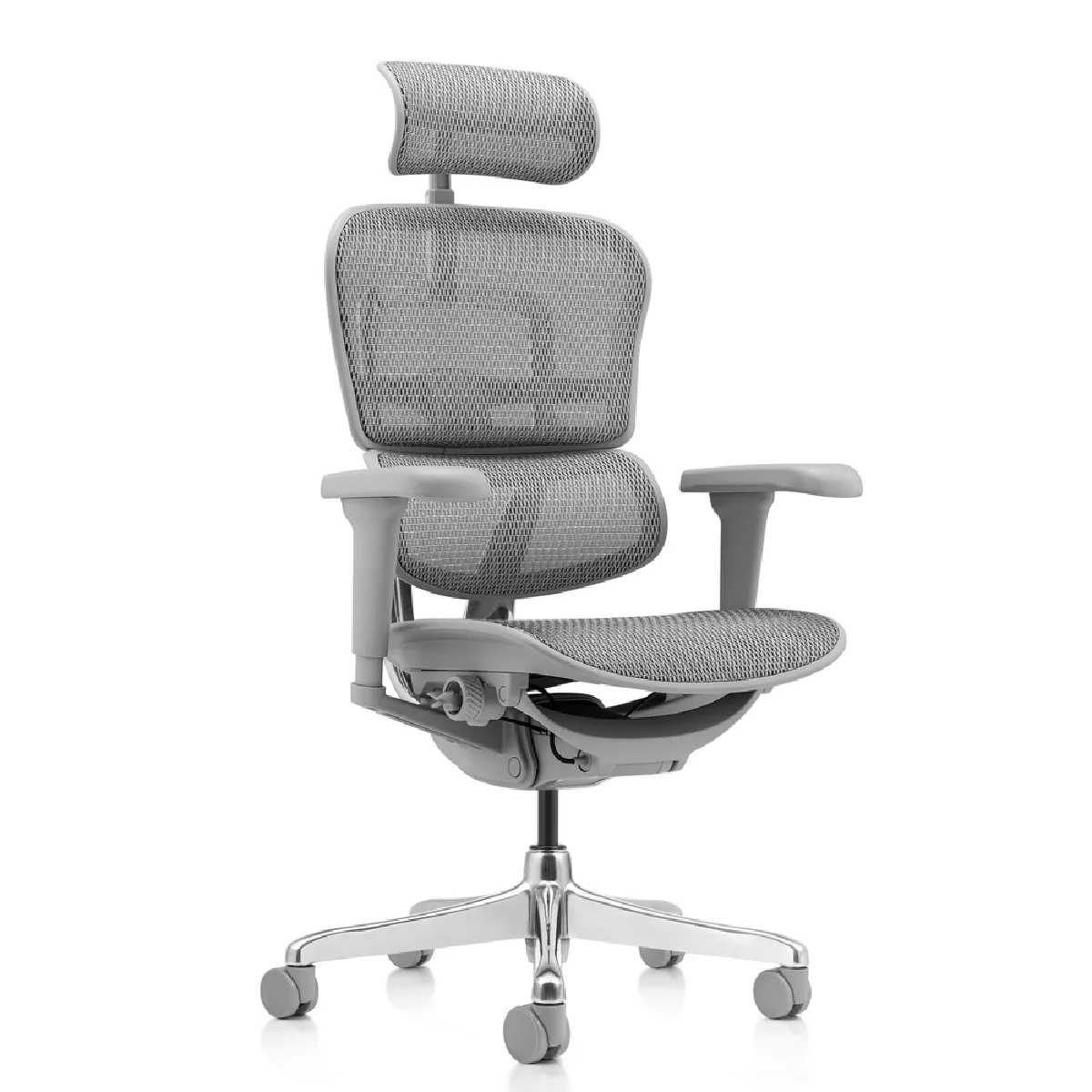 Chaise de bureau / fauteuil de direction ERGOHUMAN ULTRA G GEN2 tissu résille gris hjh OFFICE