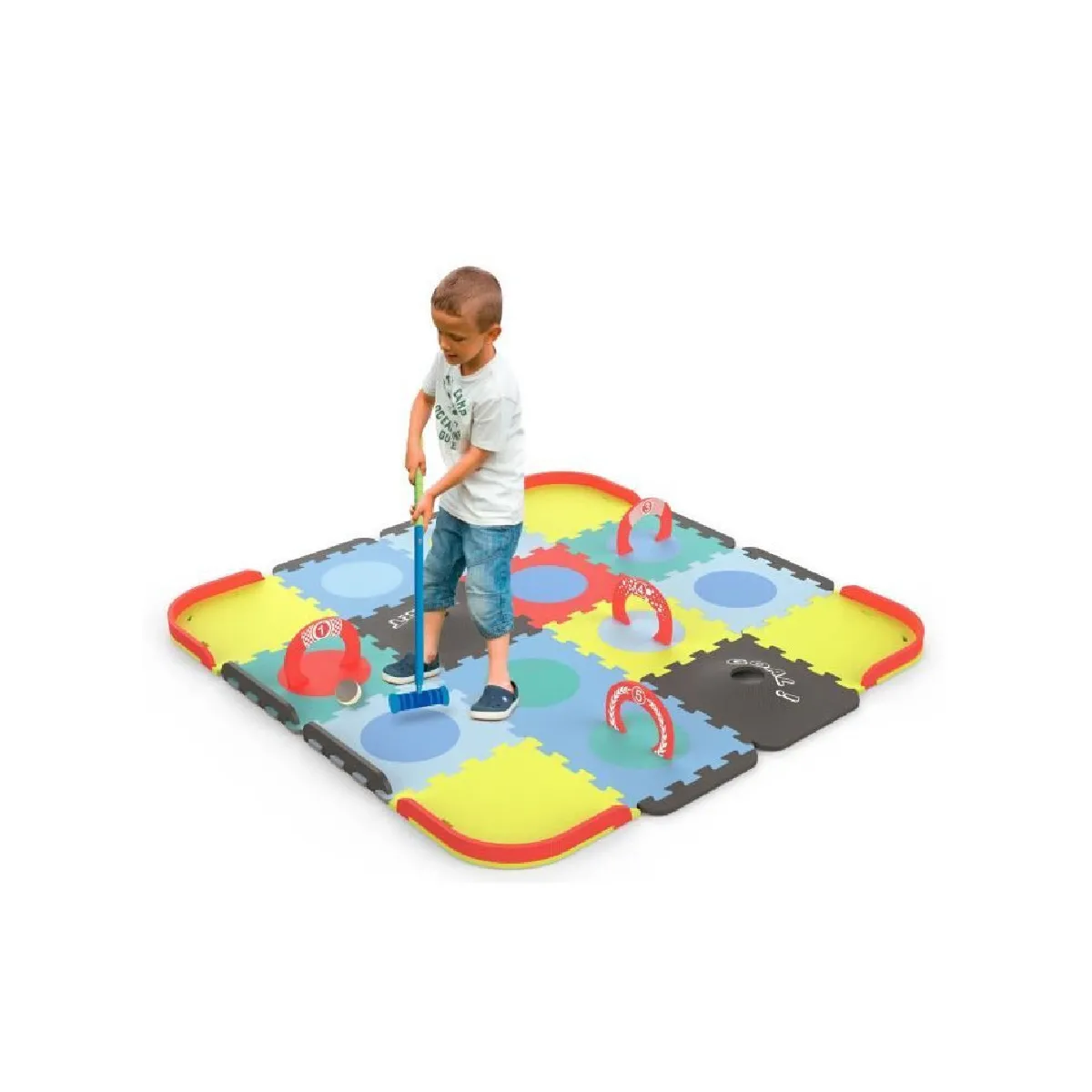 MINIZ CROQUET - TAPIS PUZZLE EN MOUSSE - TATAMIZ