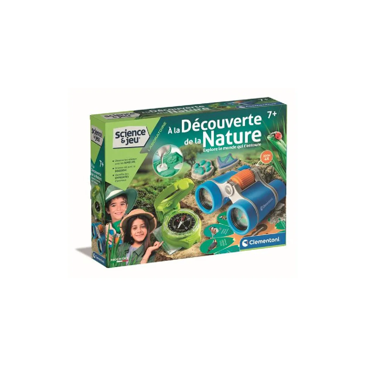 Jeu de sciences et d expérience Clementoni A la découverte de la nature