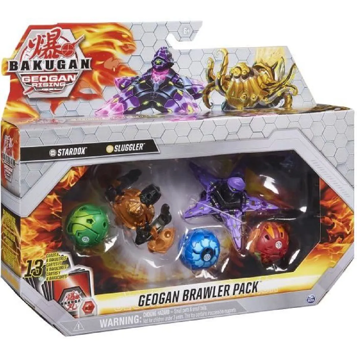 BAKUGAN - Modele aléatoire - Coffret Geogan Brawler Pack S3