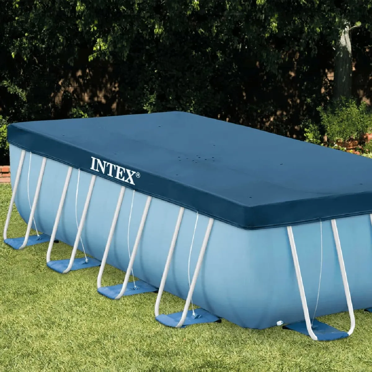 INTEX Couverture rectangulaire pour piscine 390x180 cm 28037