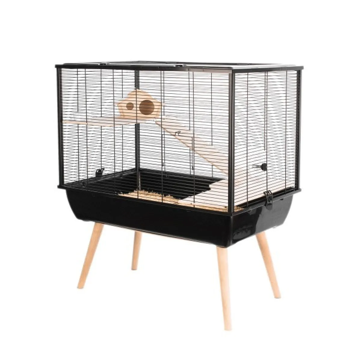 Cage Neo silta pour petits rongeurs 58 cm noir