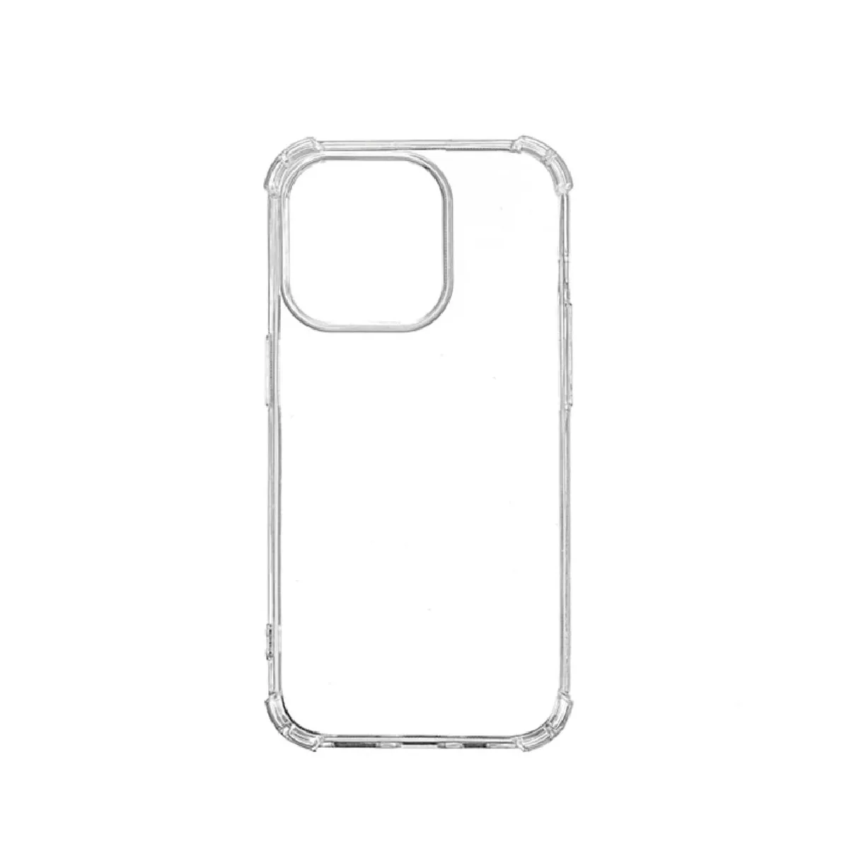 WE Coque de protection TPU APPLE IPHONE 15 PLUS Transparent: Anti-chocs - ultra résistant – semi-rigide - apparence du téléphone conservée