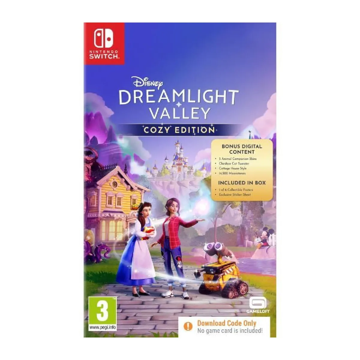 Disney Dreamlight Valley Cozy Edition - Jeu Nintendo Switch (Code In A Box)