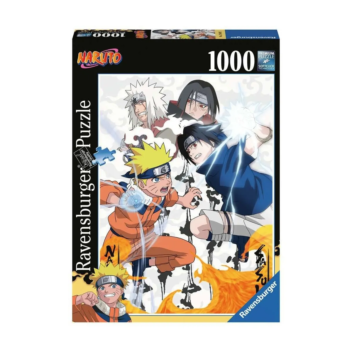 Naruto - Puzzle Naruto vs. Sasuke (1000 pièces)