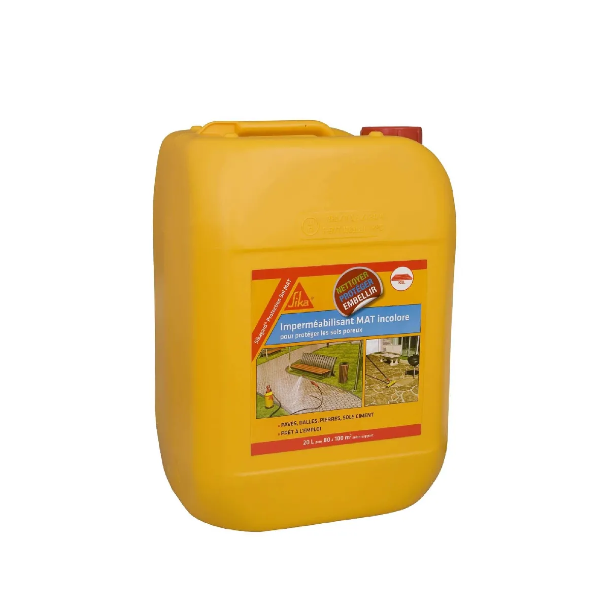 Imperméabilisant SIKA Sikagard Protection Sol MAT - 20L