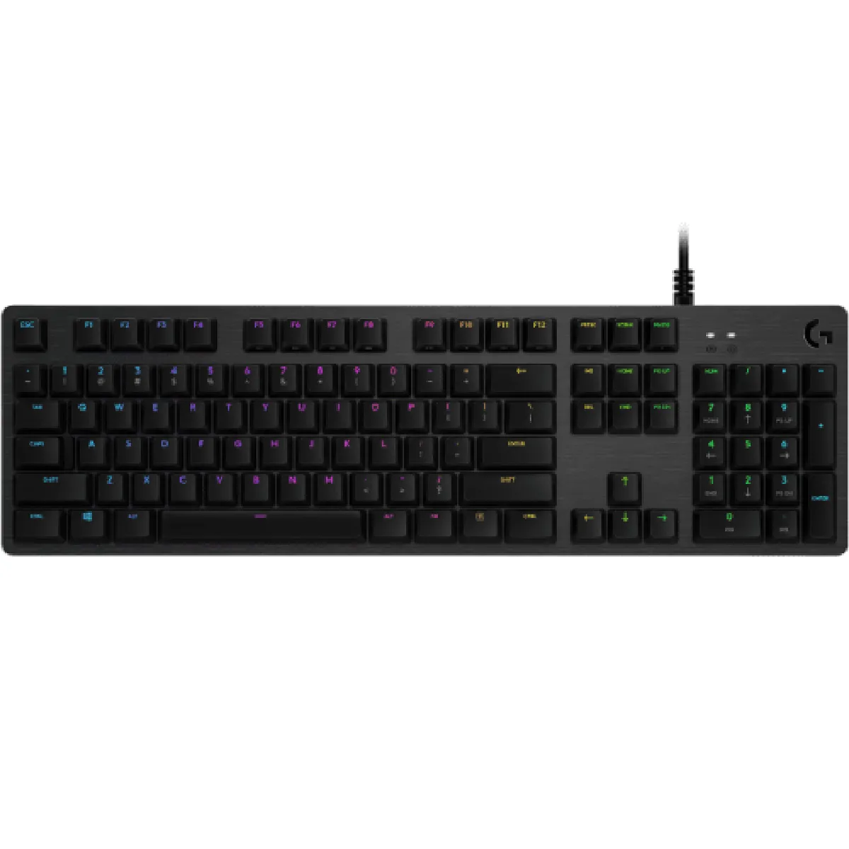 G512 Carbon GX Brown Clavier de Jeu Mécanique RGB USB QWERTZ Noir