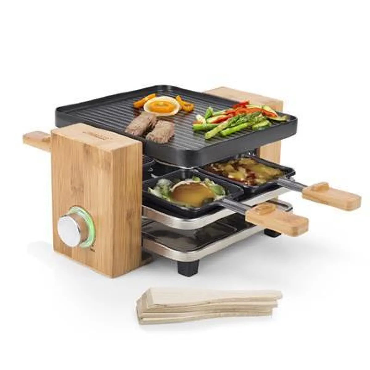 Appareil à Raclette Pure pour 4 personnes 700W