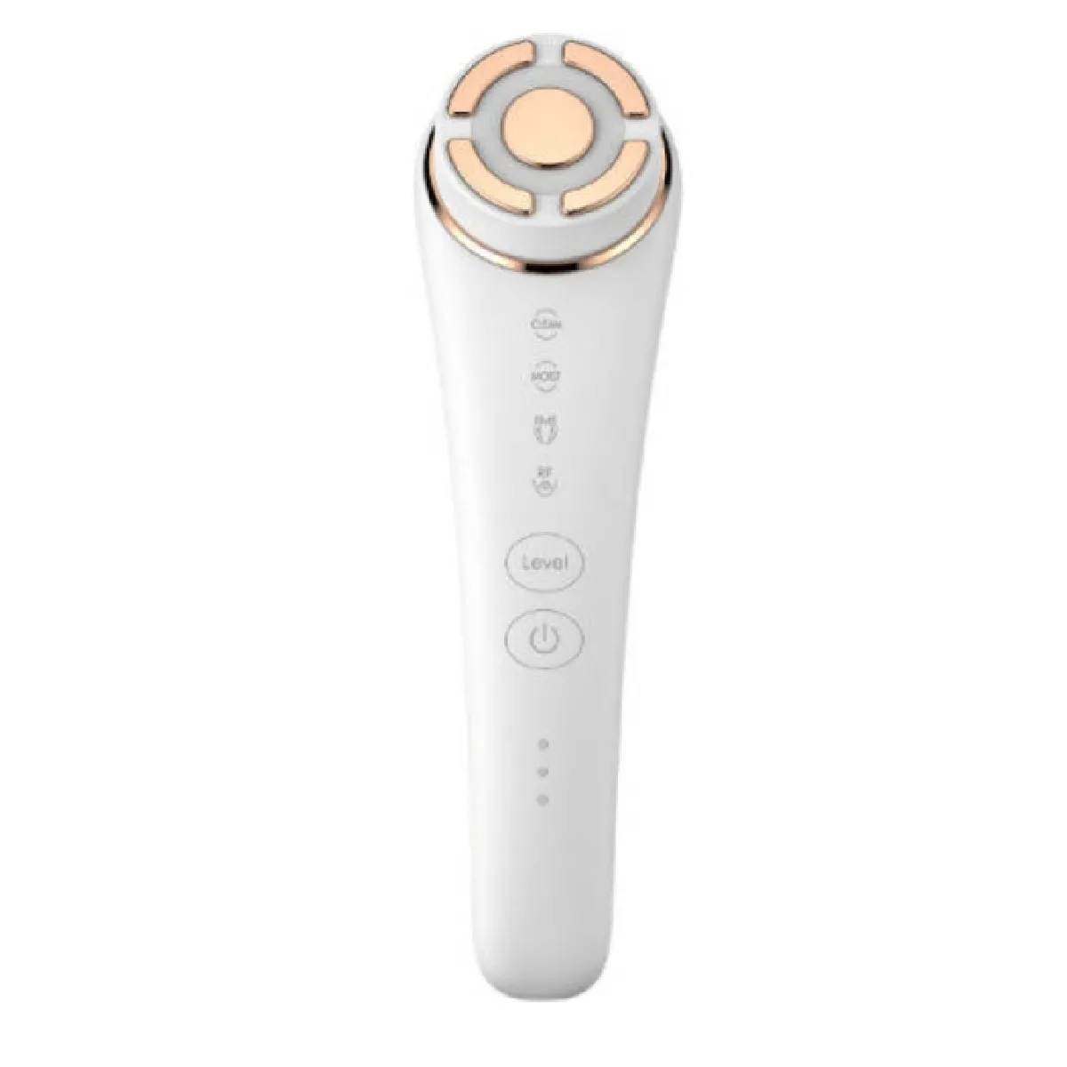 Machine de beauté à radiofréquence, machine de raffermissement de la peau, machine de soins du visage à haute fréquence, lifting EMS, machine à radiofréquence avec lumière rouge LED(Blanc)