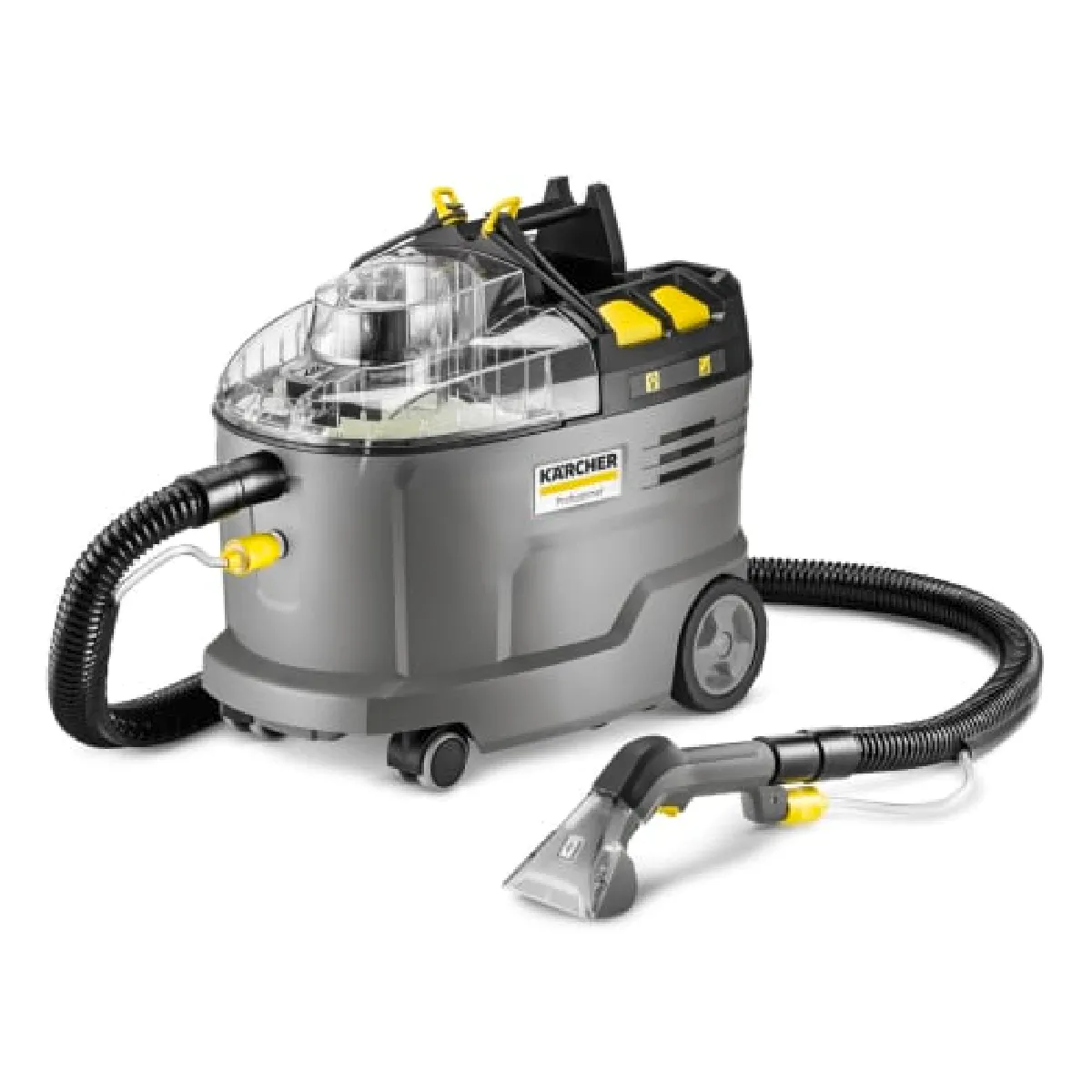 Puzzi 9/1 BP Aspirateur Eau et Poussière 7L 575W 230V Filtre à Air Gris Jaune