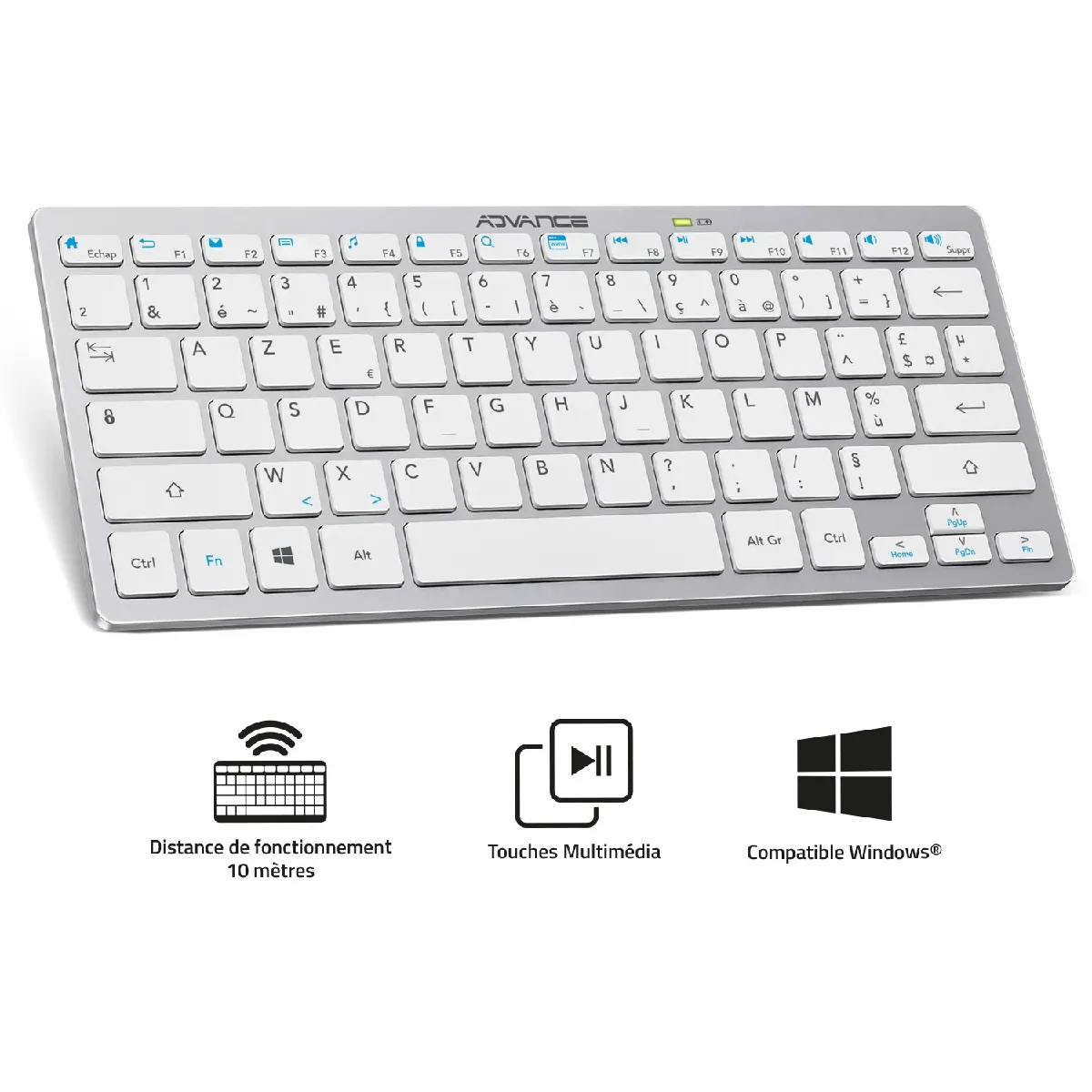 Clavier sans fil Advance CLA-BT210FR