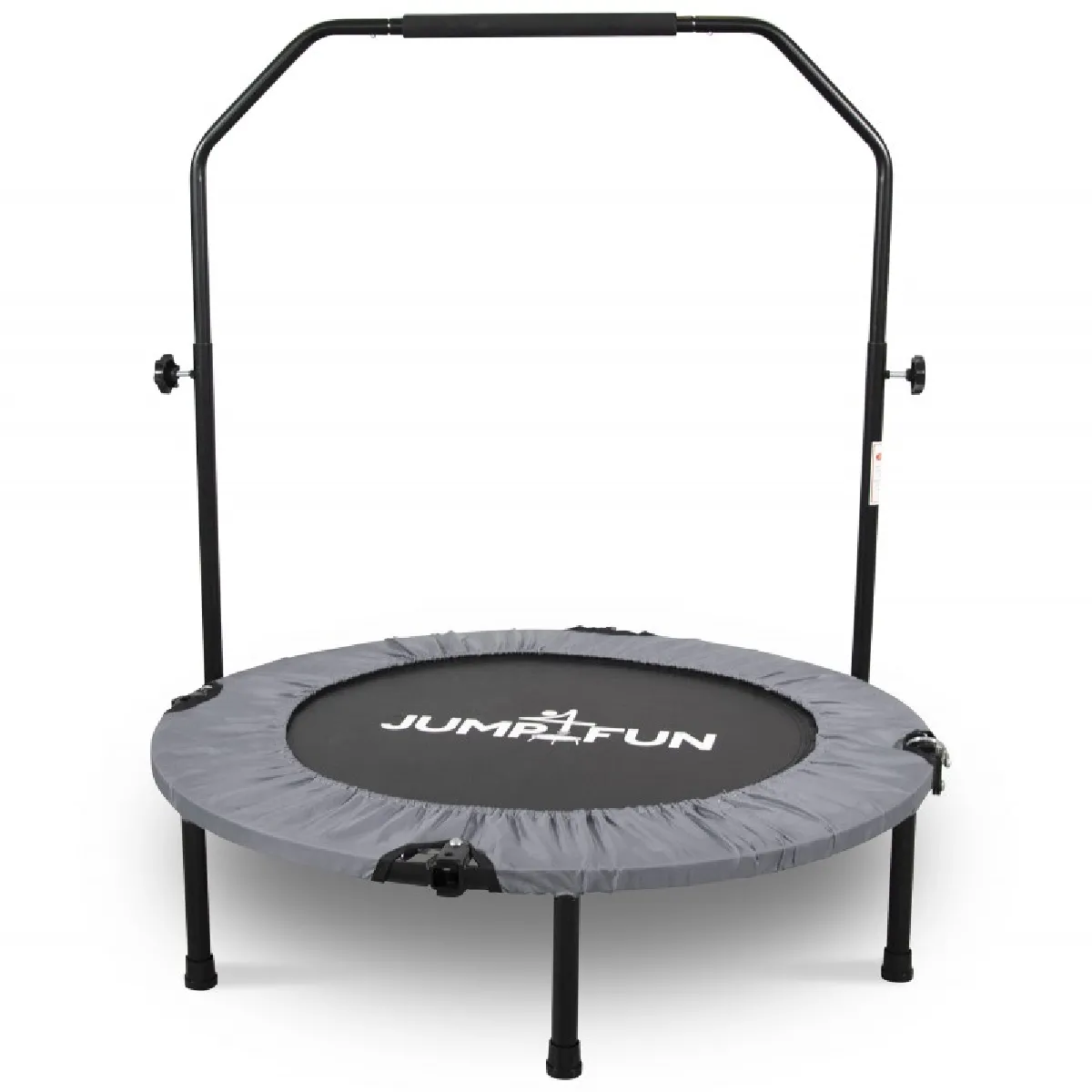 Mini Trampoline Fitness Jump4fun Pliable Double-Bar - Ø92cm