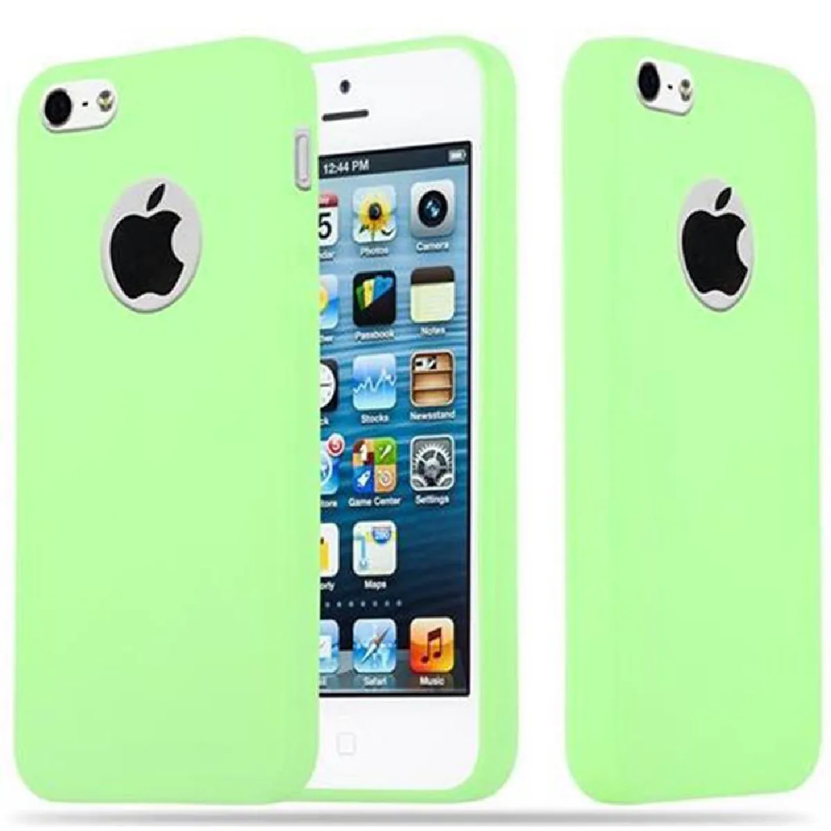 Coque iPhone 5 / 5S / SE 2016 Etui en Vert