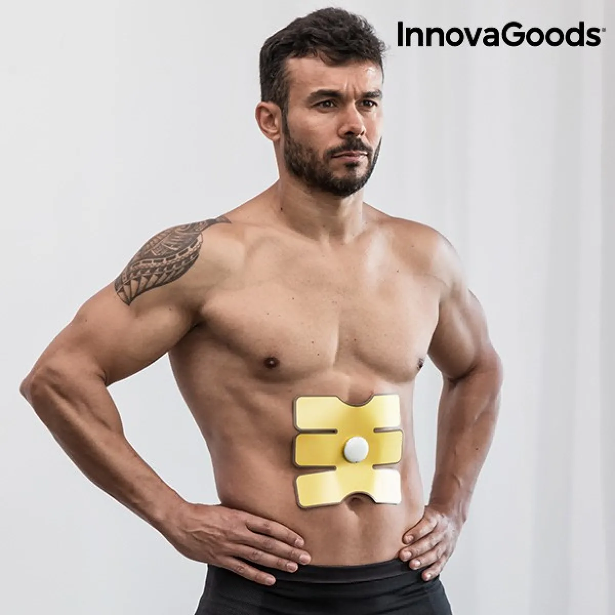 Patch électrique pour stimulation abdominale - Appareil pour abdo femme et homme pas cher