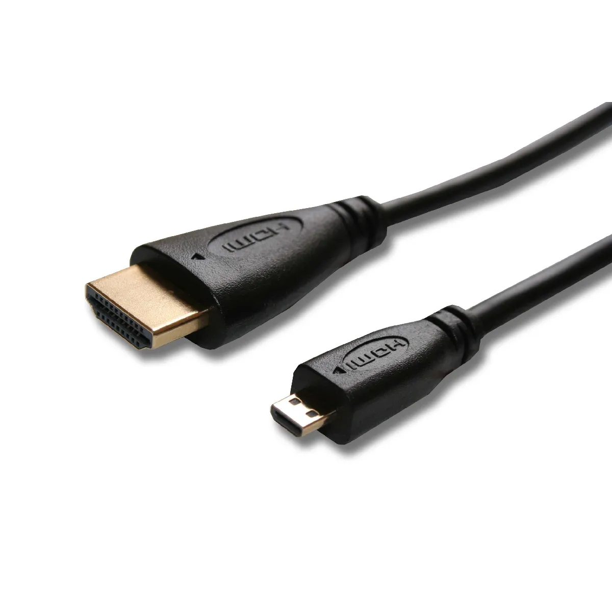 Câble HDMI 1,8 m, Micro-HDMI, 19 broches, branchement HDMI A sur un branchement HDMI D avec fonction ethernet - Pour appareil photo, smartphone, Tv...