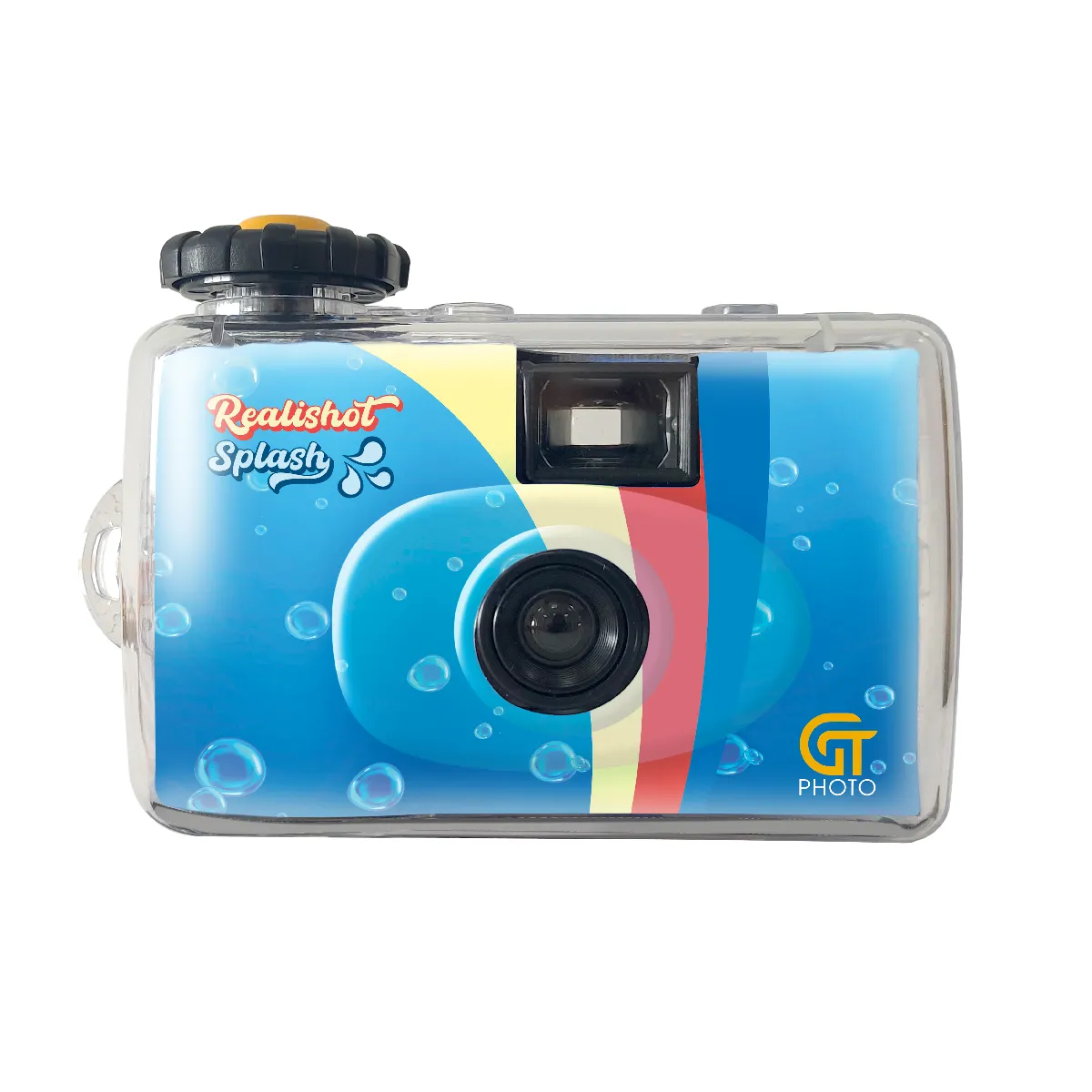 GT Photo - Appareil Photo jetable étanche Realishot Splash - 27 photos- RECONDITIONNE - Gris