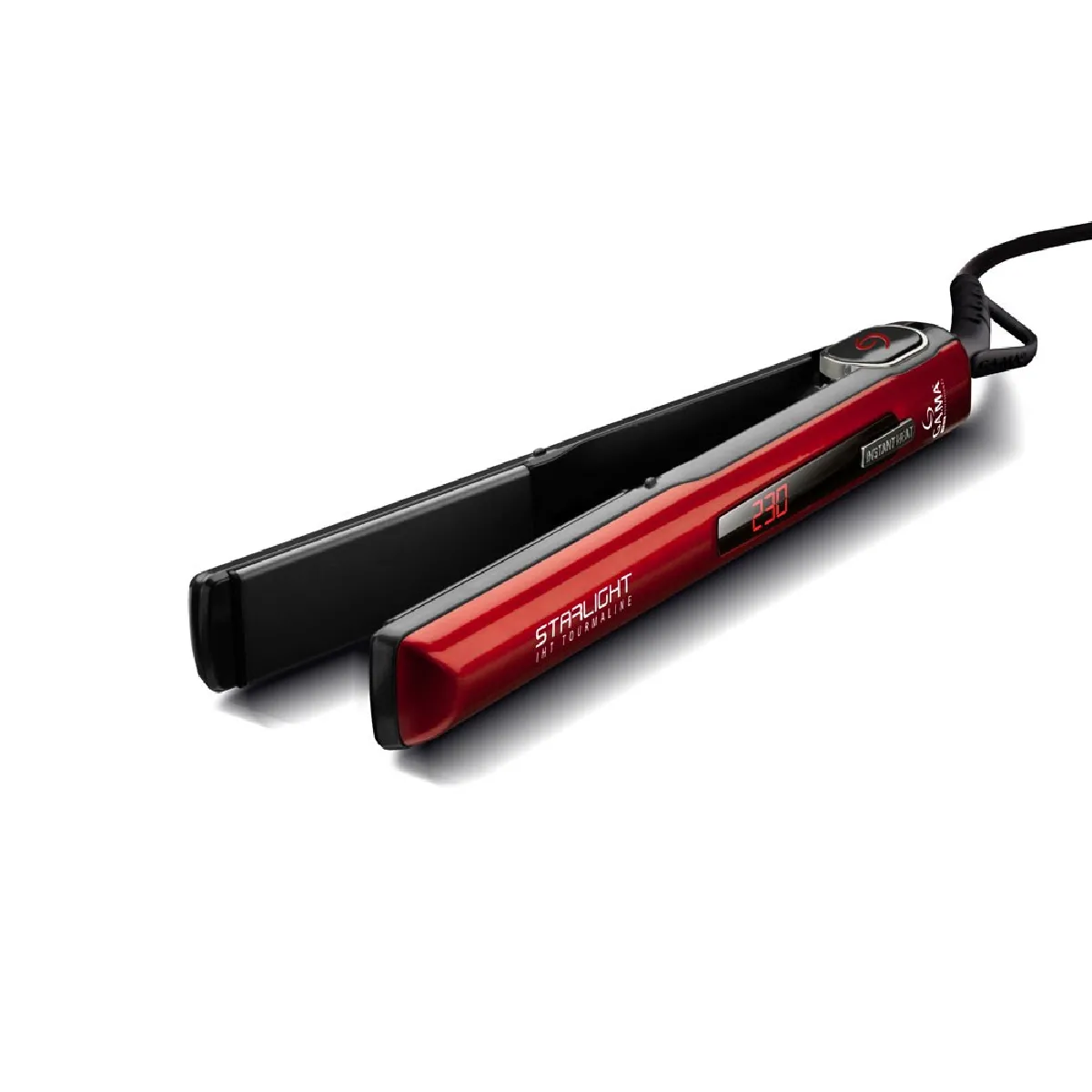 GA.MA Starlight Digital Tourmaline Warm hair straightener 42W Rouge