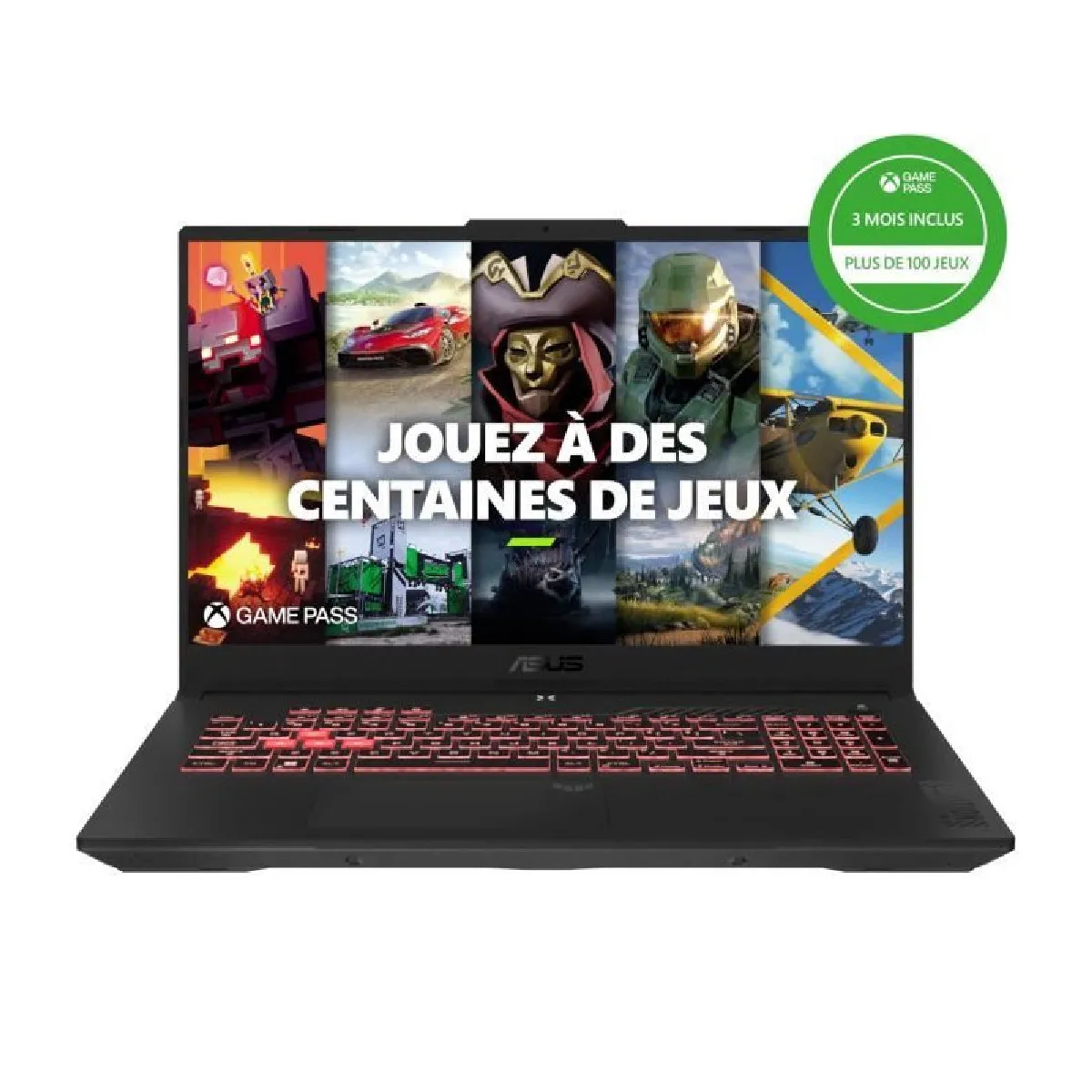 PC Portable Gamer ASUS TUF Gaming A17 - 17,3 FHD 144Hz - RTX 4060 8Go - AMD Ryzen 5 7535HS - RAM 16Go - 512Go SSD - Win 11