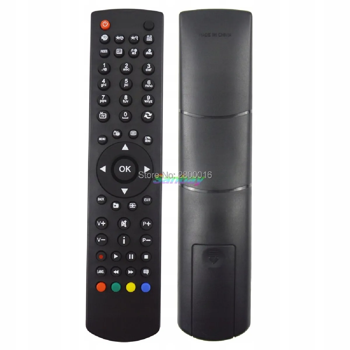 Télécommande Universelle de Rechange pour téléviseur Techwood 10084273(CL24ITM13HD12V) 10