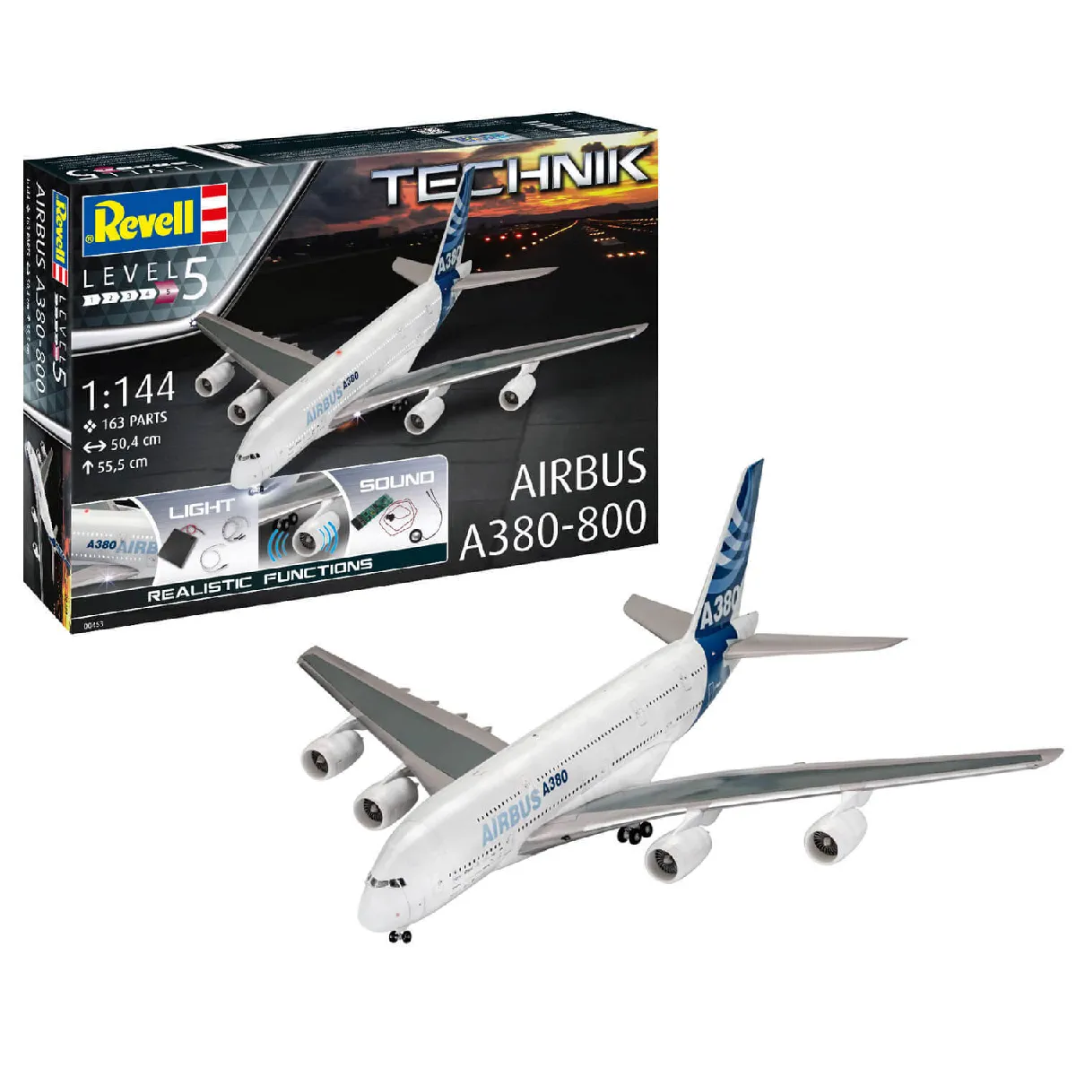 Maquette avion : Airbus A380-800