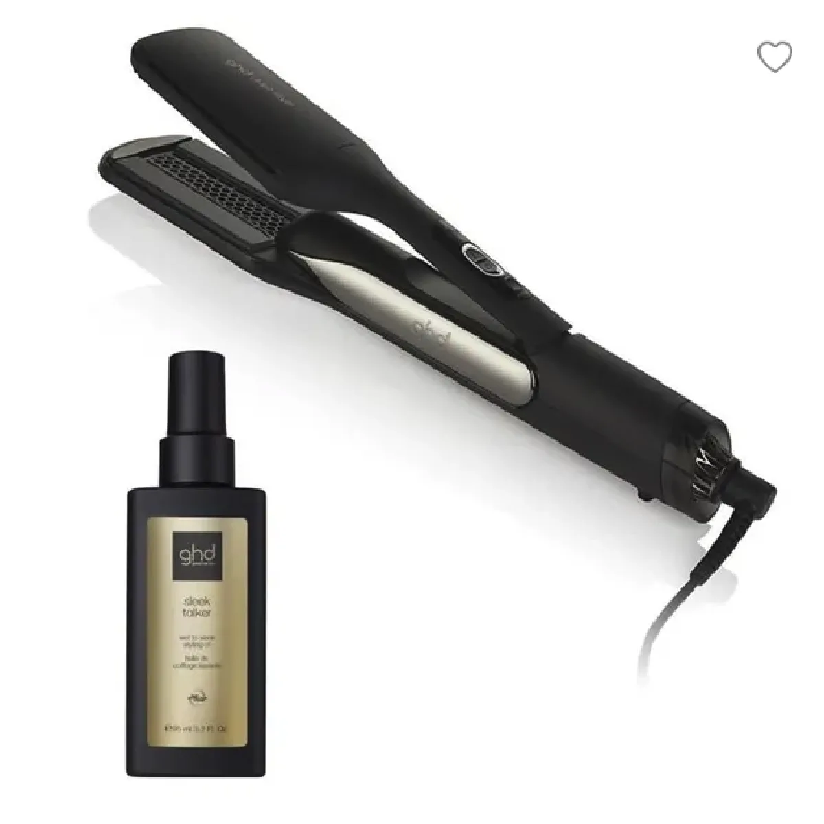 GHD - Duet Noir + huile de coiffage