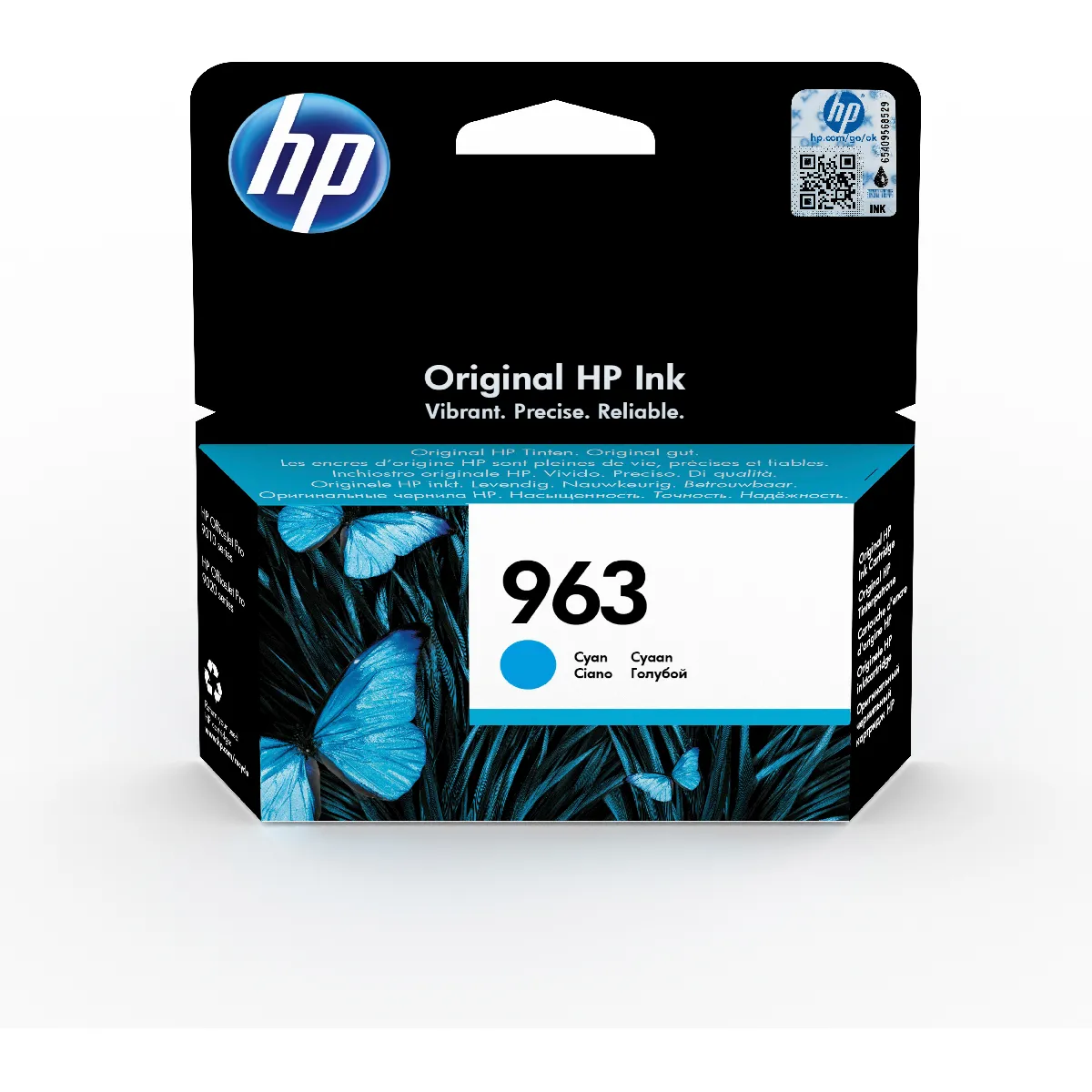 HP 963 Cyan Original ink cartridge