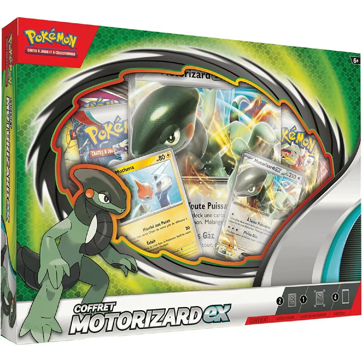 Coffret carte pokémon Motorizard-ex