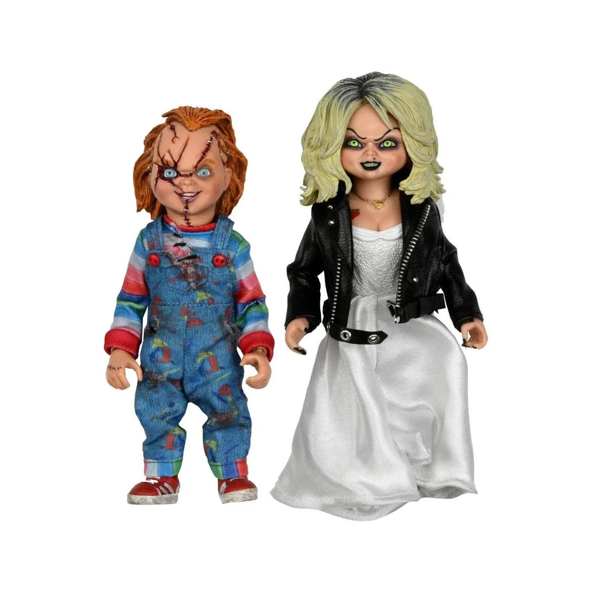 La Fiancée de Chucky - Pack 2 figurines Clothed & Tiffany 14 cm