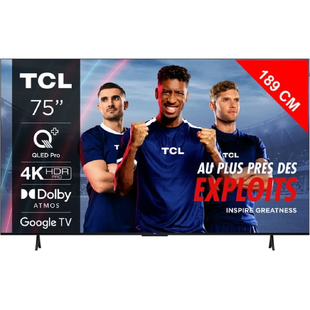 TV LED 4K 189 cm 75T7B - QLED Pro - Google TV