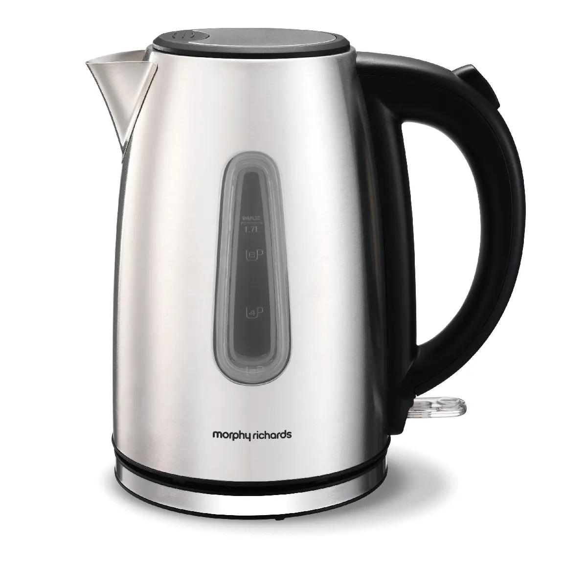 morphy richards - bouilloire sans fil 1.7l 2200w inox - m102777ee