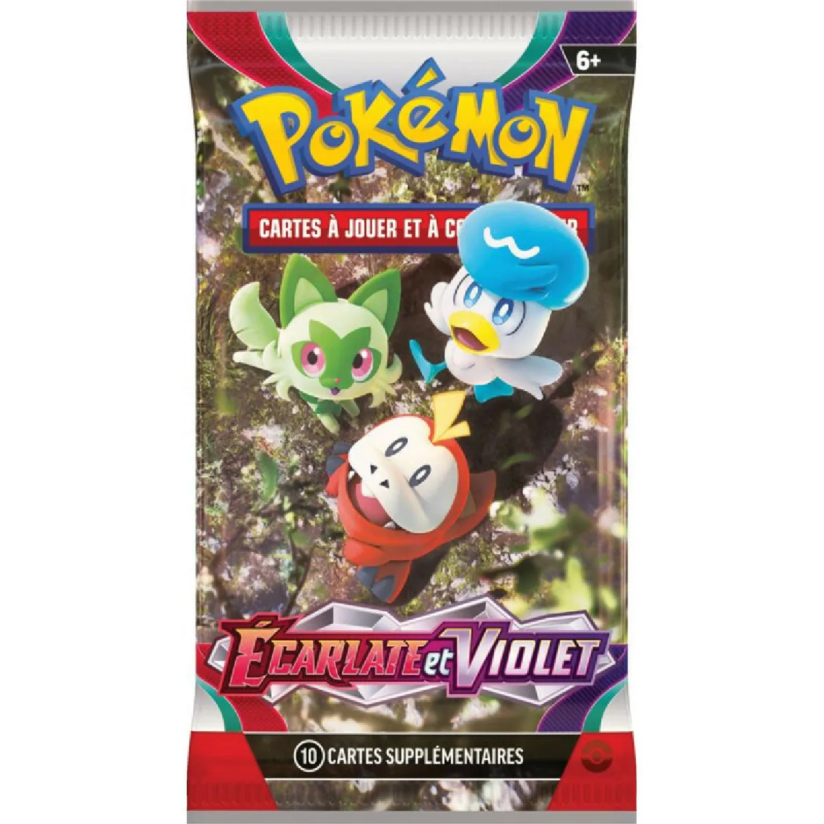 Carte à collectionner Pokémon EV01 Booster Blister Écarlate et Violet