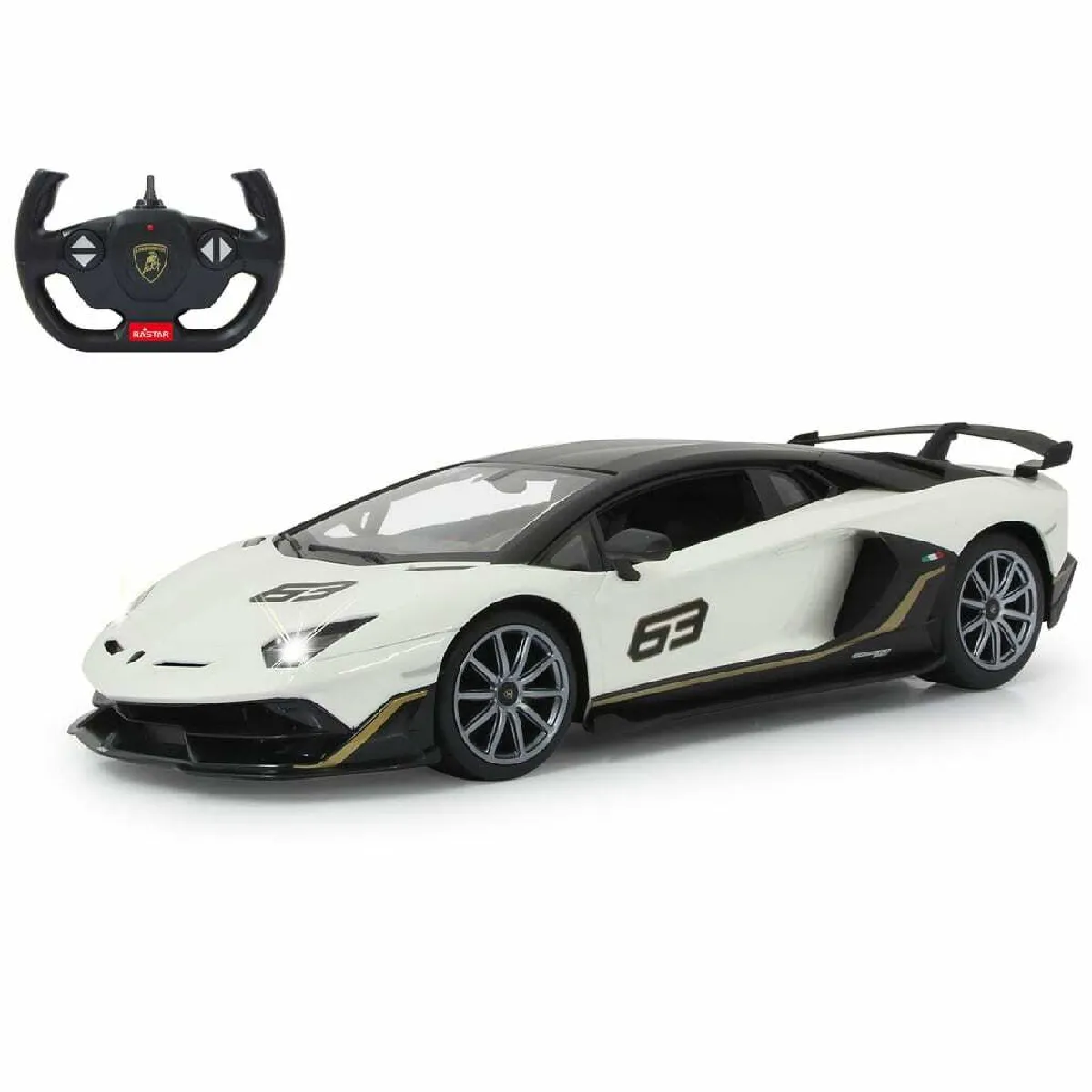 JAMARA Voiture telecommandee Lamborghini Aventador SVJ Performance Voiture RC Rue du Commerce