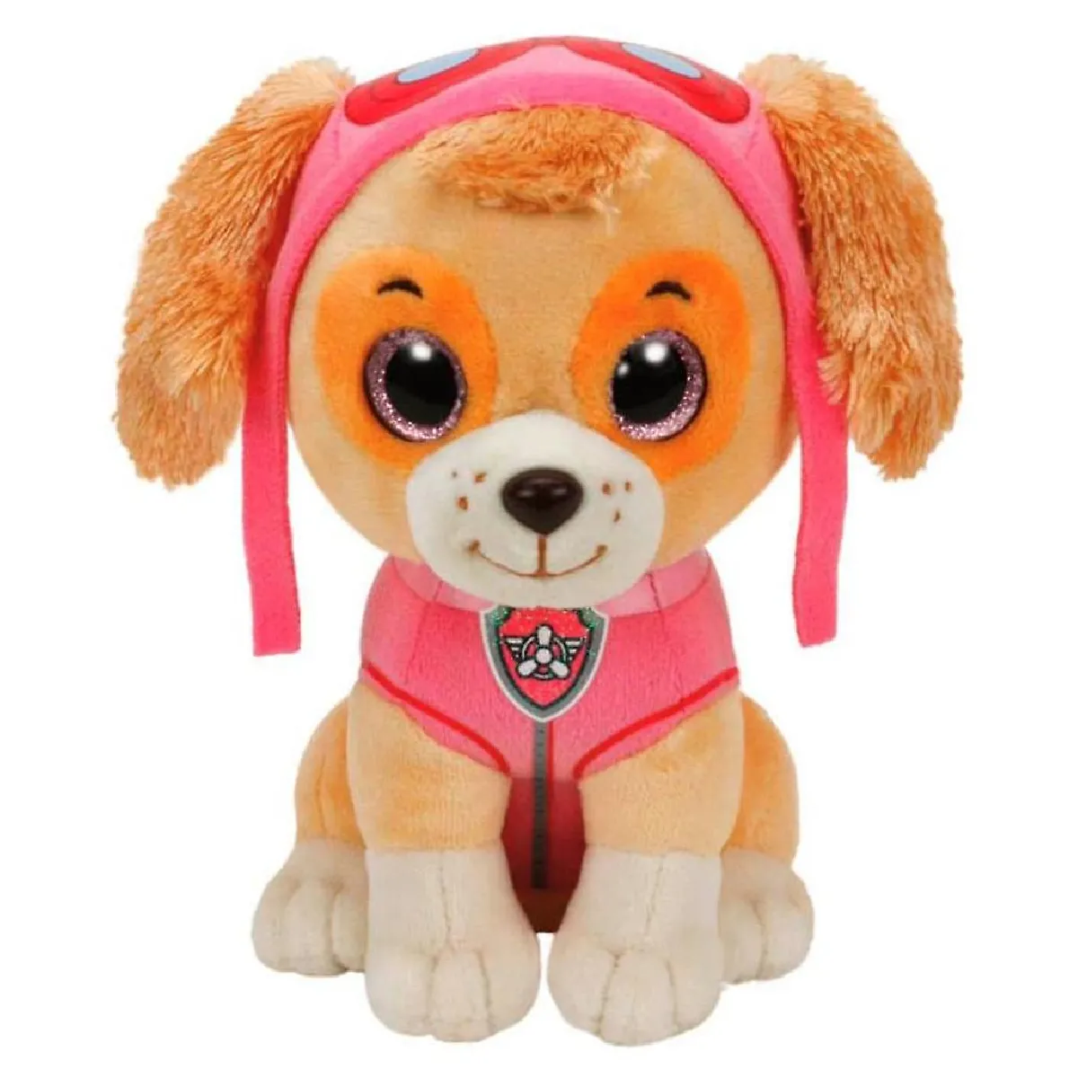 Patrouille de pattes doudou boo skye 15 cm(Rose)