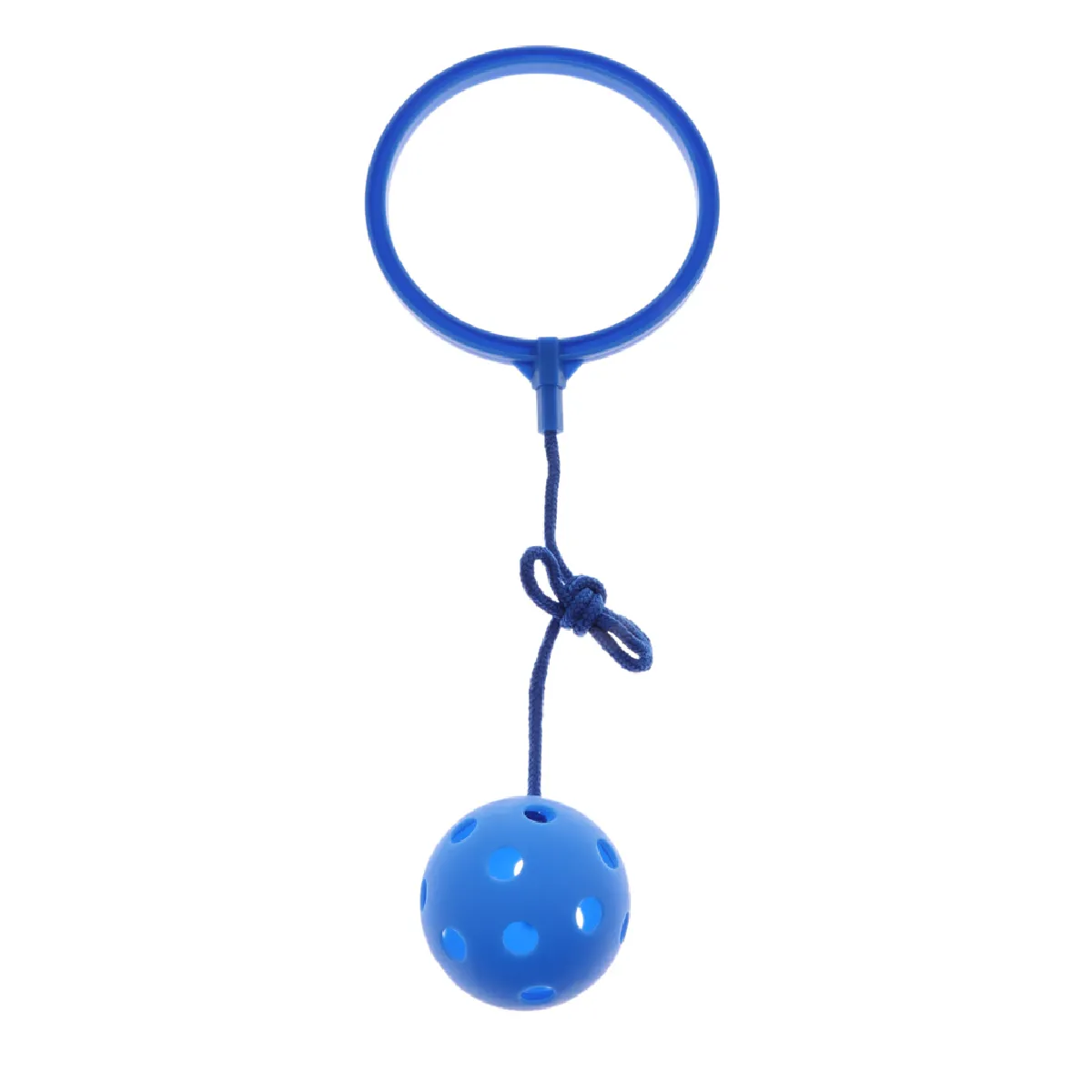 sauter la balle exercice de plein air fitness jouet cheville anneau swing ball pour les enfants bleu