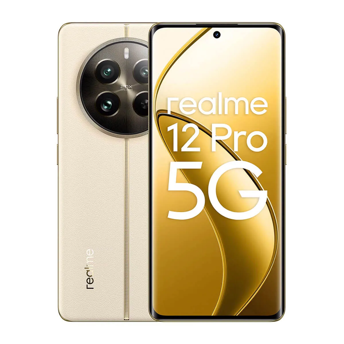 Realme 12 Pro 5G 12 Go/256 Go Beige (Navigator Beige) Double SIM