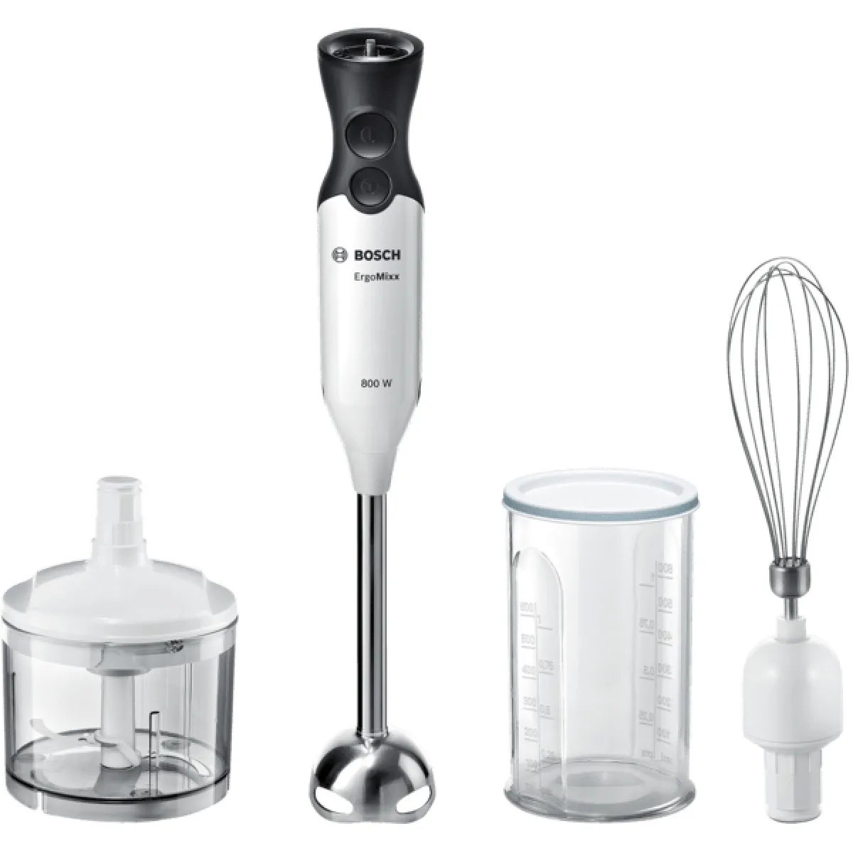 Bosch ErgoMixx MS6CA4150 blender Anthracite, Blanc 800 W