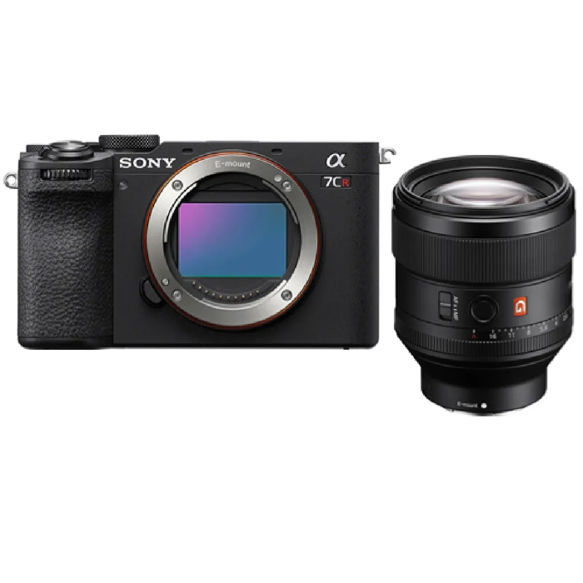 Sony Alpha a7CR (noir) Appareil photo sans miroir + Sony FE 85 mm f1.4 GM (SEL85F14GM)