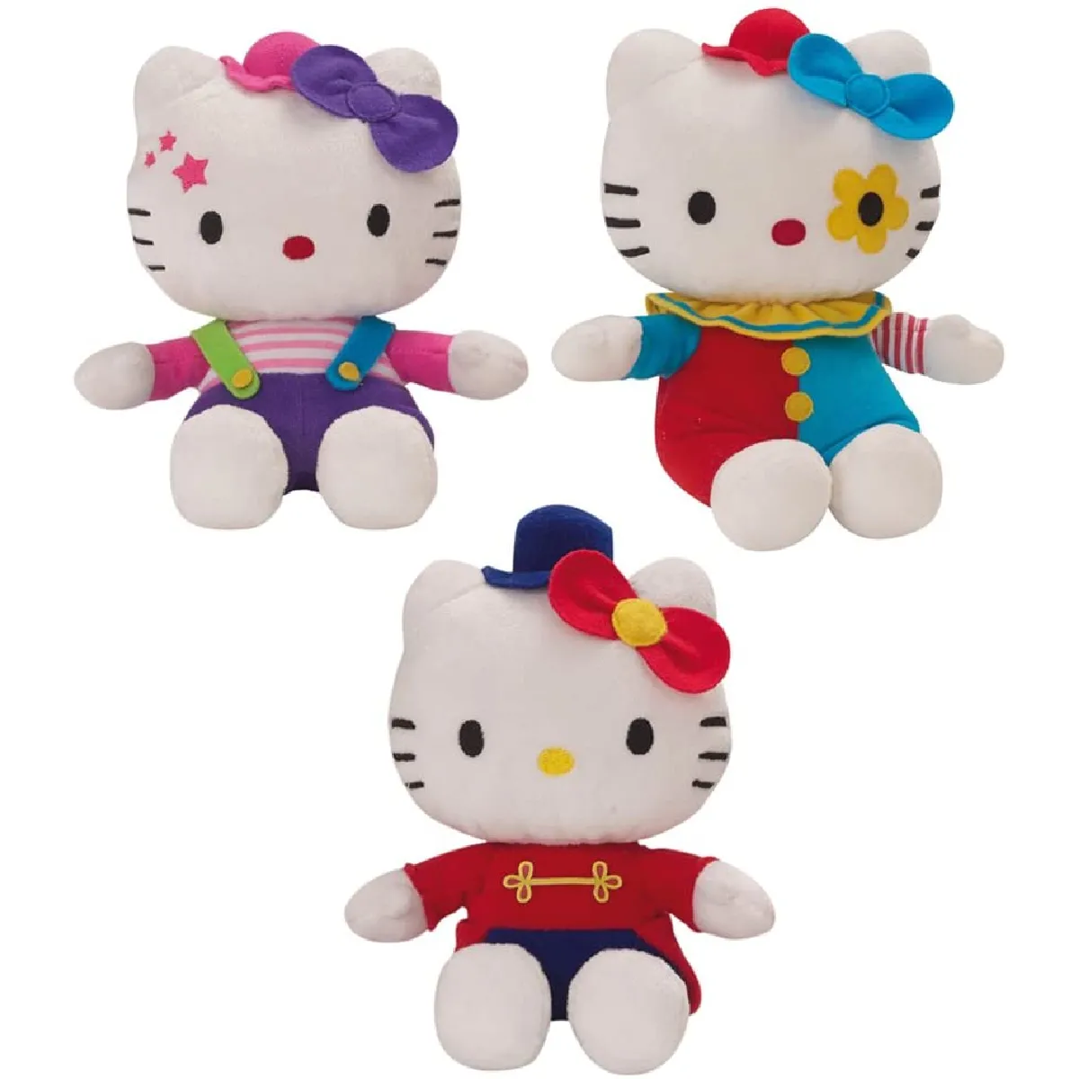 Peluche Hello Kitty Clown de 17 Cm