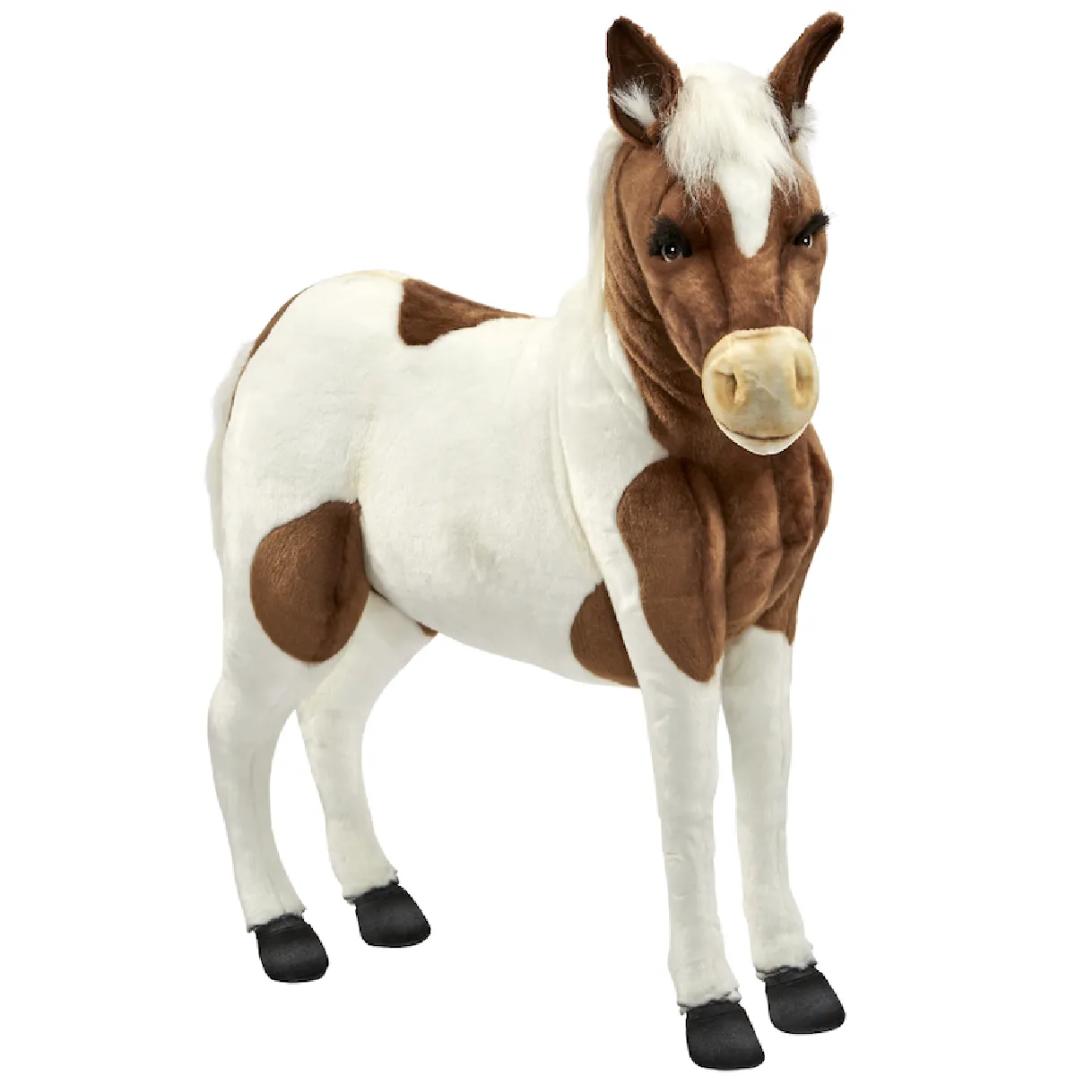 Hansa Peluche Geante Poney 100 cm H et 100 cm L