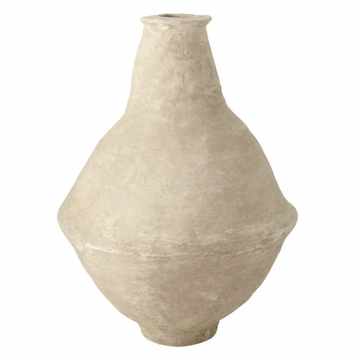 Vase Rond Design Chad 90cm Blanc